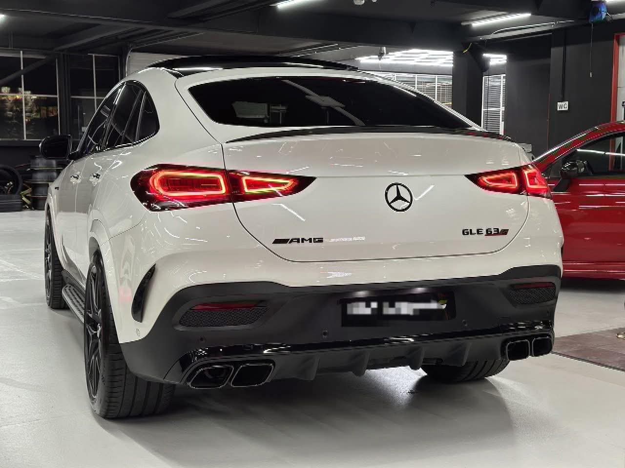 MERCEDES-BENZ GLE Coupé 63 S AMG 4Matic+ Speedshift  Blanc Diamant Nacré