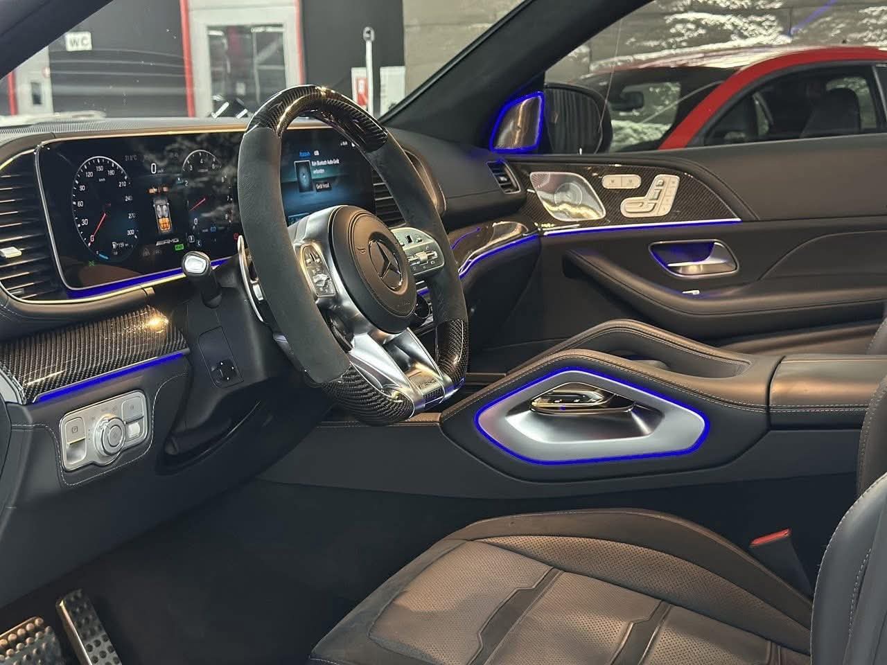 MERCEDES-BENZ GLE Coupé 63 S AMG 4Matic+ Speedshift  Blanc Diamant Nacré