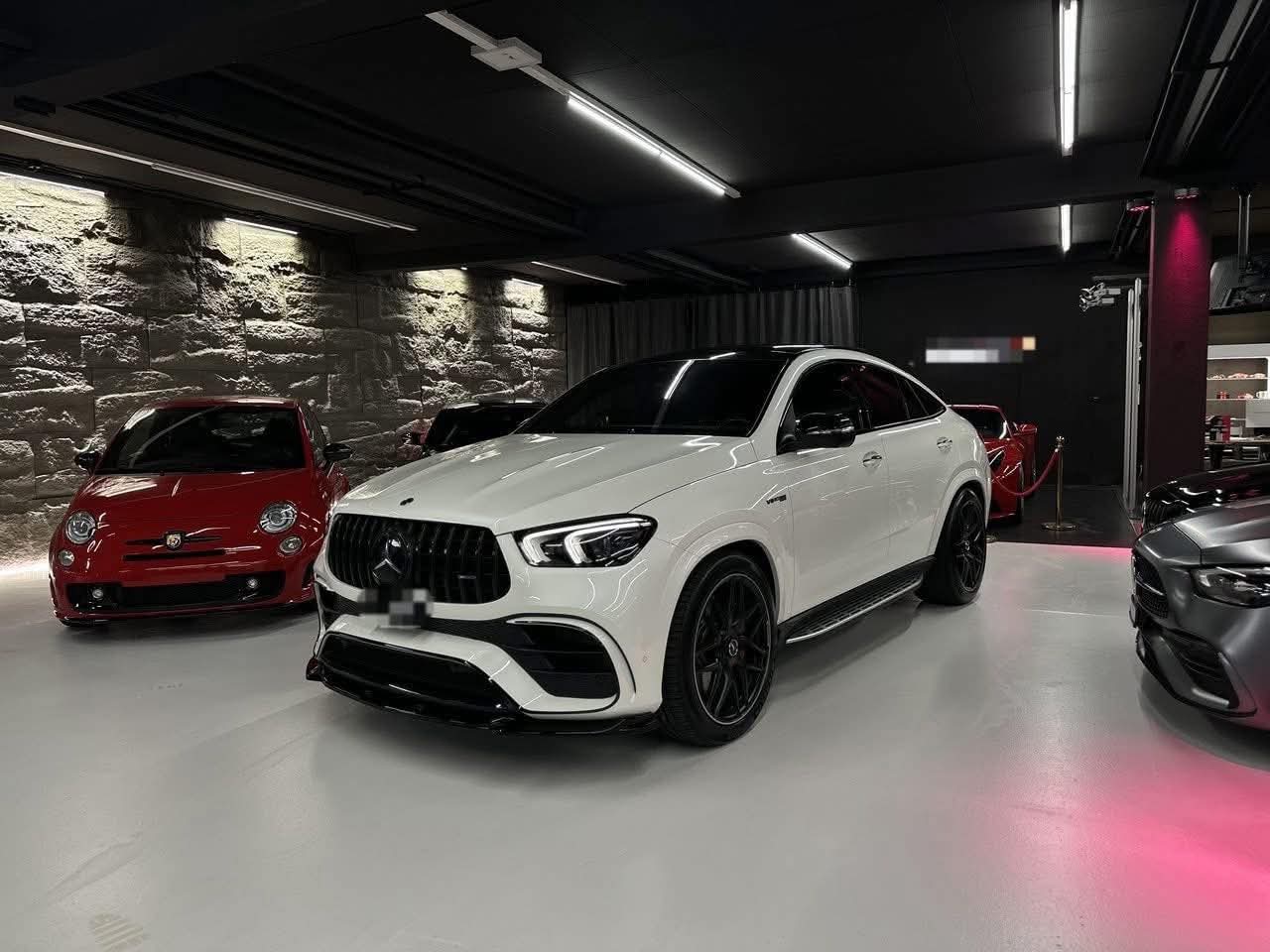 MERCEDES-BENZ GLE Coupé 63 S AMG 4Matic+ Speedshift  Blanc Diamant Nacré
